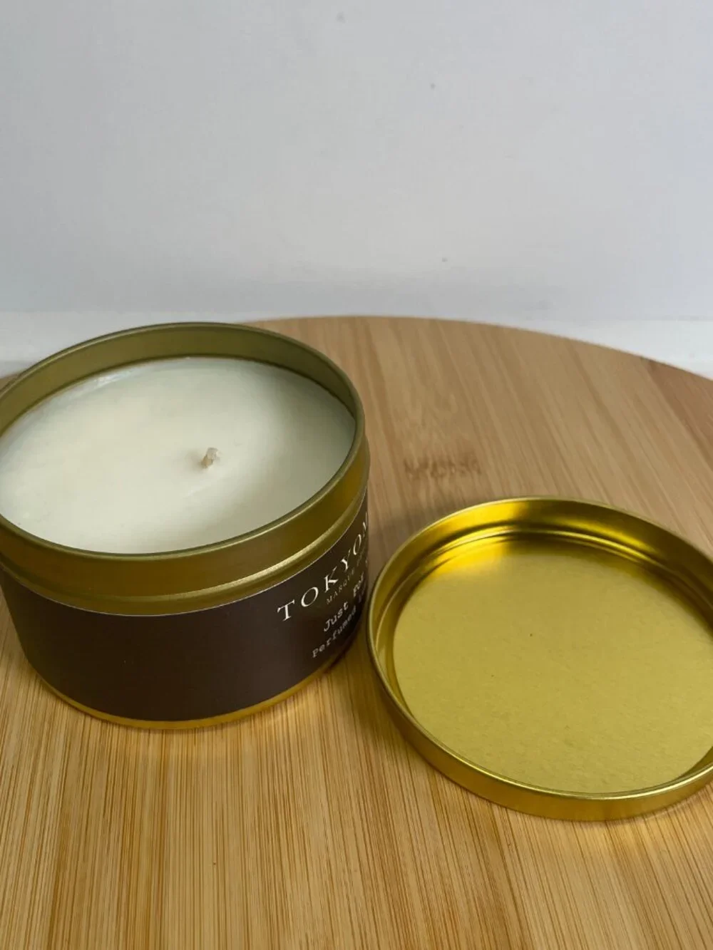 Tokyomilk Just for You Stationary Candle Tin 4 Oz 21 Citrus Rosewood Mimosa
